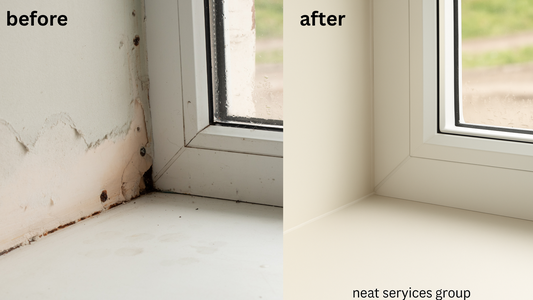 paint at neat services group london before and after